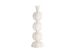Candle stick Ø11,5x34 cm AUBURN beige