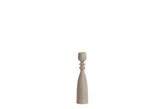 Candle stick Ø6x26 cm GUAM sand