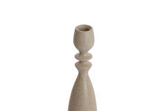 Candle stick Ø6x26 cm GUAM sand