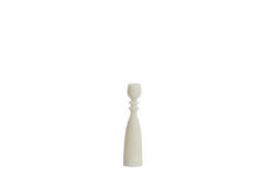 Candle stick Ø6x26 cm GUAM beige