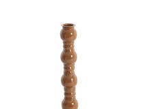 Candle stick Ø10x25 cm AVELINE caramel