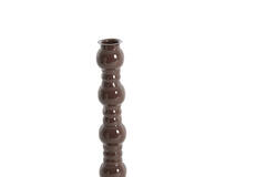 Candle stick Ø10x25 cm AVELINE dark brown