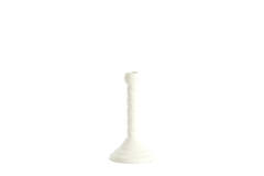 Candle stick Ø10x21 cm NALEIRA cream