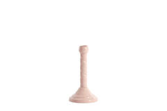 Candle stick Ø10x21 cm NALEIRA old pink