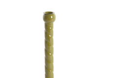 Candle stick Ø10x28 cm NALEIRA olive green