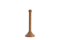 Candle stick Ø10x28 cm NALEIRA caramel
