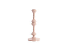 Candle stick Ø12x29 cm ISARA old pink