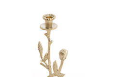 Candle stick 12x10x41 cm NEMI gold