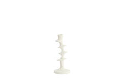 Candle stick Ø10x25 cm ZIREYA cream