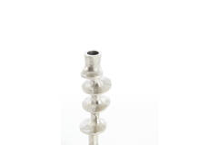 Candle stick Ø10x25 cm ZIREYA raw nickel