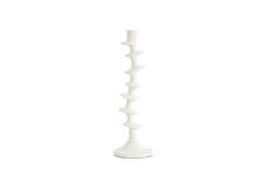 Candle stick Ø12x37 cm ZIREYA cream