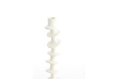 Candle stick Ø12x37 cm ZIREYA cream