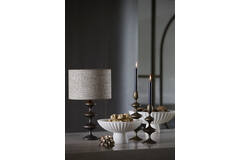 Candle stick Ø10x27 cm VIREEN brown-bronze