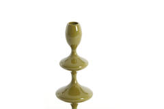 Candle stick Ø10x27 cm VIREEN olive green