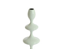 Candle stick Ø10x27 cm VIREEN shiny light blue