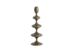 Candle stick Ø10,5x34,5 cm VIREEN brown-bronze