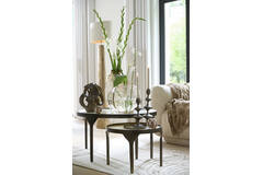 Candle stick Ø10,5x34,5 cm VIREEN brown-bronze