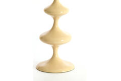 Candle stick Ø10,5x34,5 cm VIREEN shiny beige