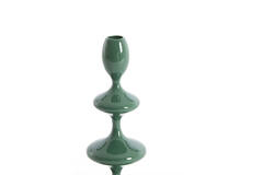 Candle stick Ø10,5x34,5 cm VIREEN dark green