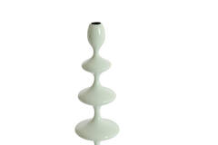 Candle stick Ø10,5x34,5 cm VIREEN shiny light blue