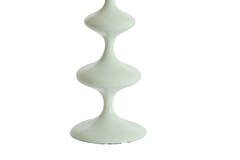 Candle stick Ø10,5x34,5 cm VIREEN shiny light blue