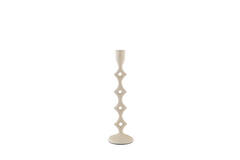 Candle stick Ø9x31,5 cm JERULA cream