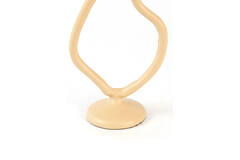 Candle stick 14x9x25,5 cm JEZRA sand