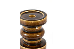 Candle stick Ø11,5x29,5 cm CEROU ceramics dark brown
