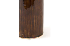 Candle stick Ø11,5x29,5 cm CEROU ceramics dark brown