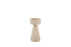 Candle stick Ø9,5x20 cm MALOPI sand