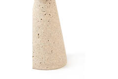 Candle stick Ø9,5x20 cm MALOPI sand