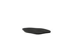 Dish 40x30x1,5 cm RONIA acacia wood matt black