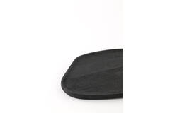 Schaal 31,5x27x1,5 cm RONIA acacia hout mat zwart