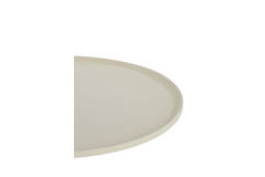 Schaal Ø30x1,5 cm MAES crème