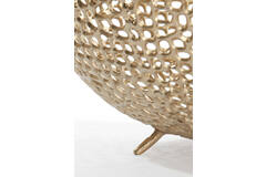 Schaal Ø38x16 cm MURCIA antiek goud