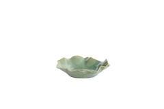 Dish 21,5x18,5x6,5 cm BANDA ceramics mint green