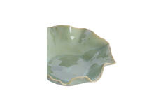 Dish 21,5x18,5x6,5 cm BANDA ceramics mint green