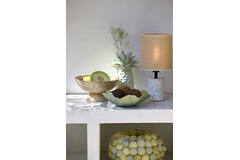 Dish 21,5x18,5x6,5 cm BANDA ceramics mint green