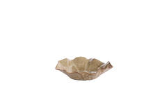 Dish 21,5x18,5x6,5 cm BANDA ceramics brown