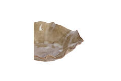 Dish 21,5x18,5x6,5 cm BANDA ceramics brown
