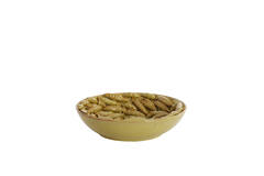 Dish Ø43x12 cm FABA ceramics olive green-brown