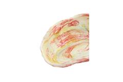 Dish 14,5x9x4 cm KALAKO ceramics cream+red+yellow