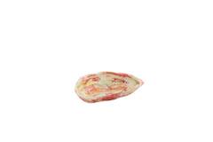 Schaal 30,5x18x7 cm KALAKO keramiek crème+rood+geel