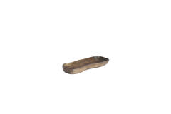 Dish 45x17,5x5 cm BUGABA wood antique brown