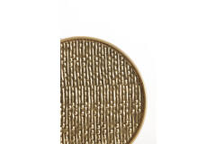 Dish Ø22x1 cm MANAROLA antique bronze