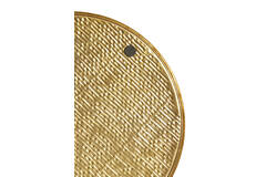 Dish Ø32x1 cm MANAROLA antique bronze