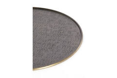 Dish Ø51x1 cm MANAROLA brown bronze