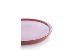 Dish Ø42x5 cm ADA shiny burgundy