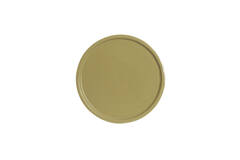 Dish Ø42x5 cm ADA shiny taupe