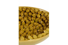 Dish Ø43x12 cm ANABELA ceramics olive green-brown